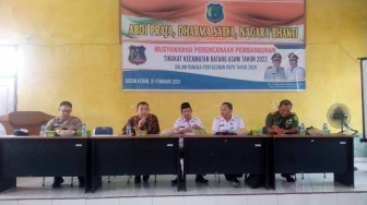 Ketua Komisi III DPRD Tanjab Barat Hadiri Musrenbang Kecamatan Batangasam