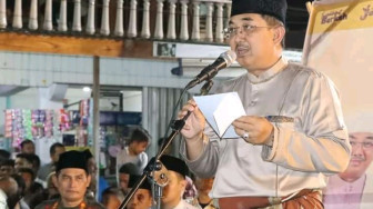 Bupati Tanjab Barat Dampingi Gubernur Jambi Pada Pembukaan Festival Arakan Sahur