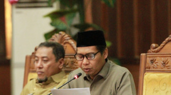 DPRD Tanjab Timur Gelar Paripurna Pandangan Umum Fraksi Terhadap LKPJ Bupati Anggaran 2022