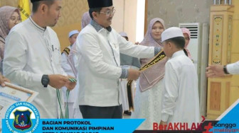 Bupati Hadiri Wisuda Tahfidz Qur'an ke V Yayasan Al Hikmah Kuala Tungkal Tahun 2023