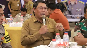 Wakil Bupati Tanjung Jabung Barat, H. Hairan, SH Ikuti Rapat Koordinasi Forkopimda Provinsi Jambi